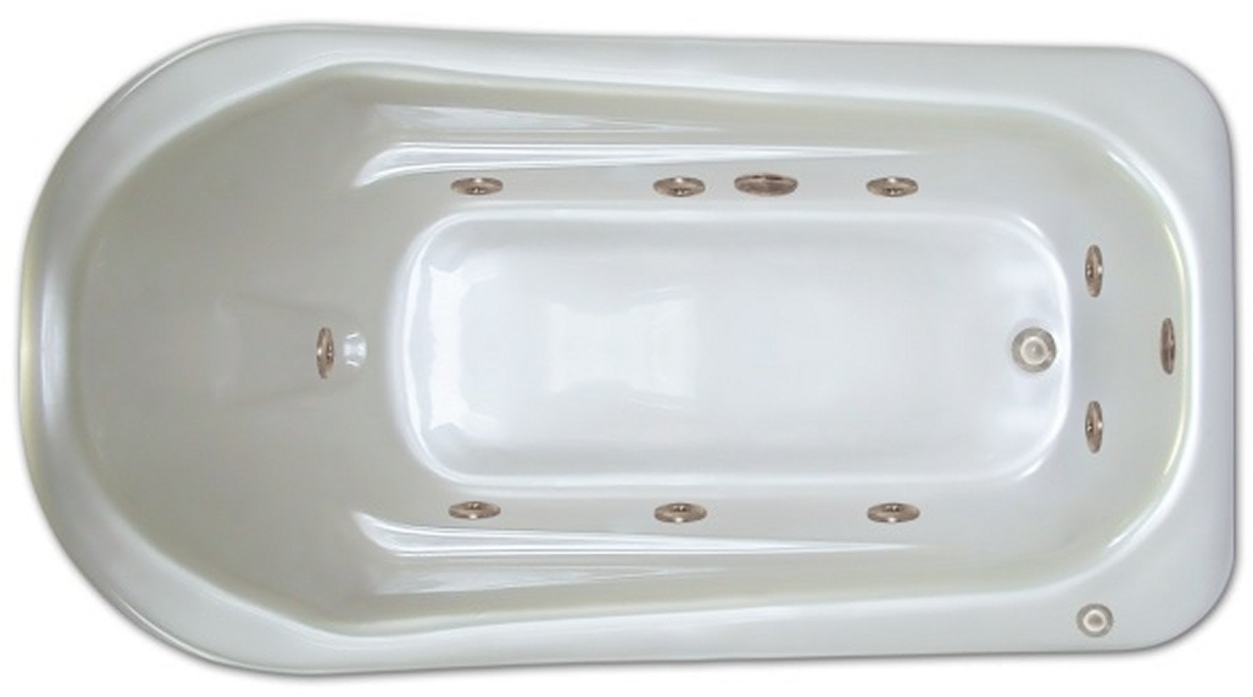 Drop-in Bathtub / 72x36x18 / high gloss white acrylic / Rectangle / LPI279-W-LD Pinnacle Bath - Whirlpool 0