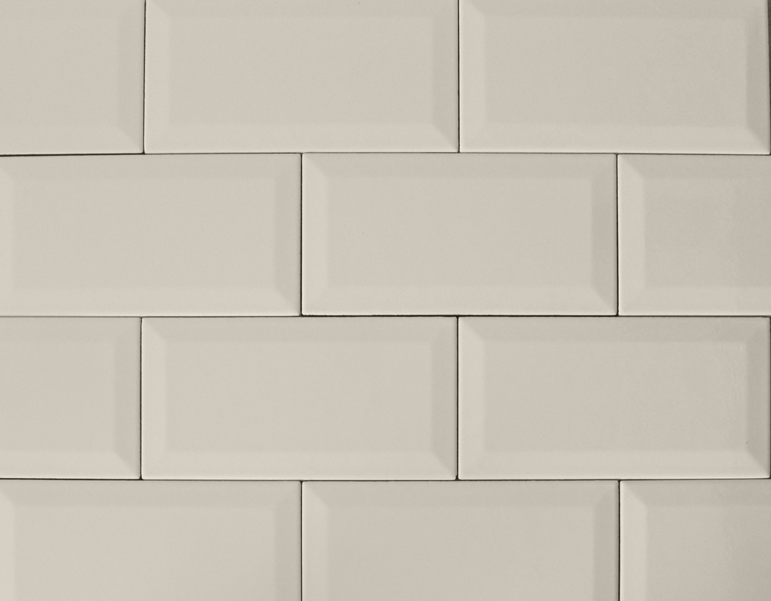 4" x 8" / Glazed / Sand Subway Tile / Metro Tile - Beveled 0