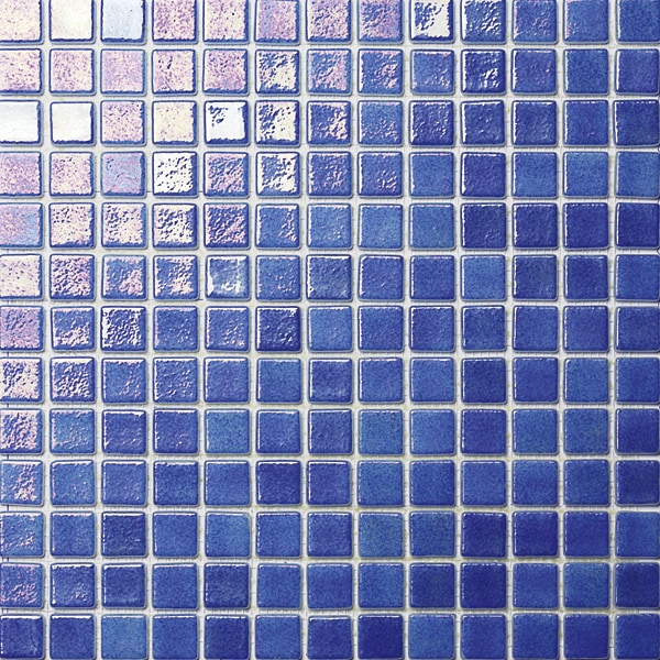 GLASS MOSAIC / 12,5" X 12,5" / IRIS IRIS MEDIUM - GLASS TILE - POOL TILE 0