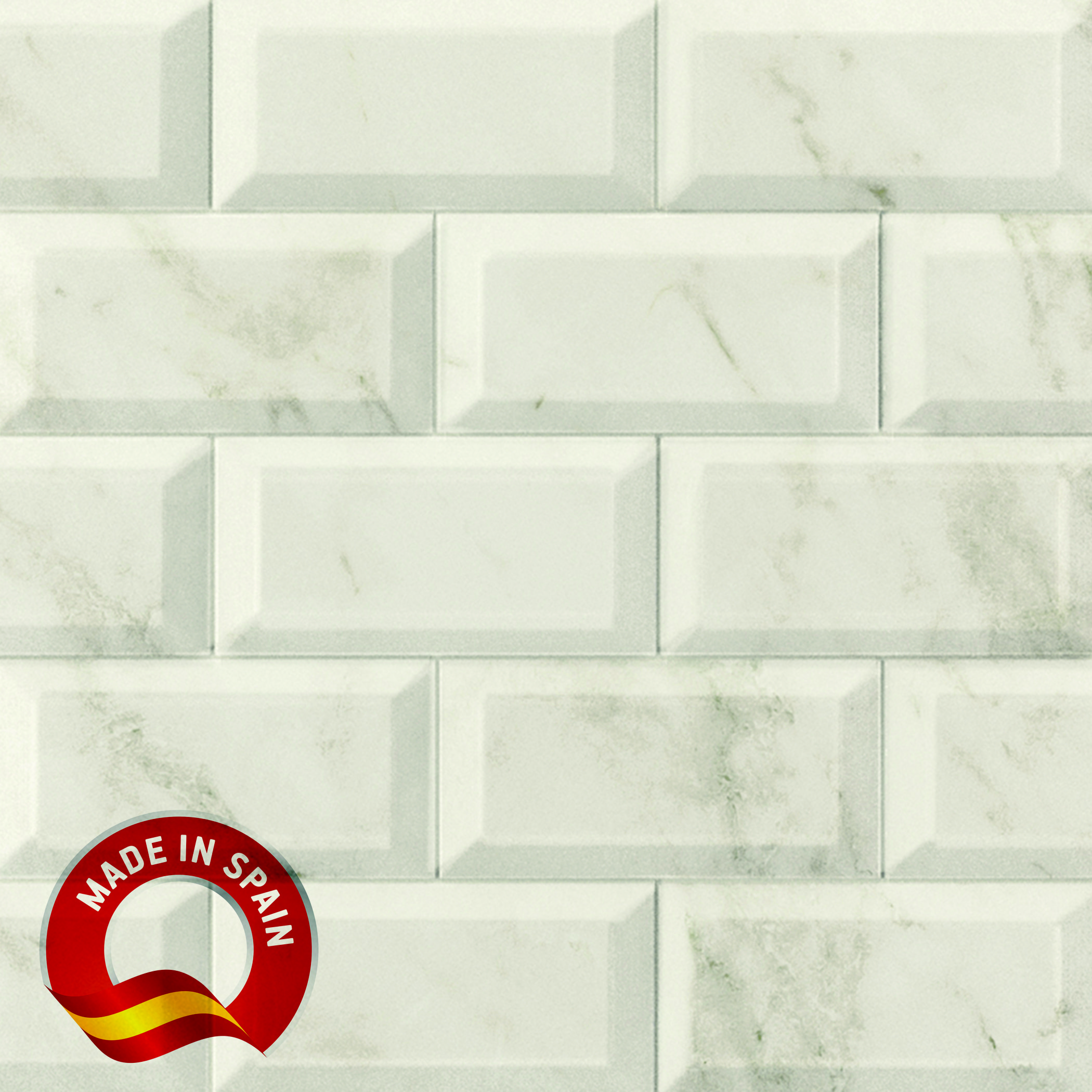 Bisel Calacata Beige / 4x8 / Glossy Lampros 0
