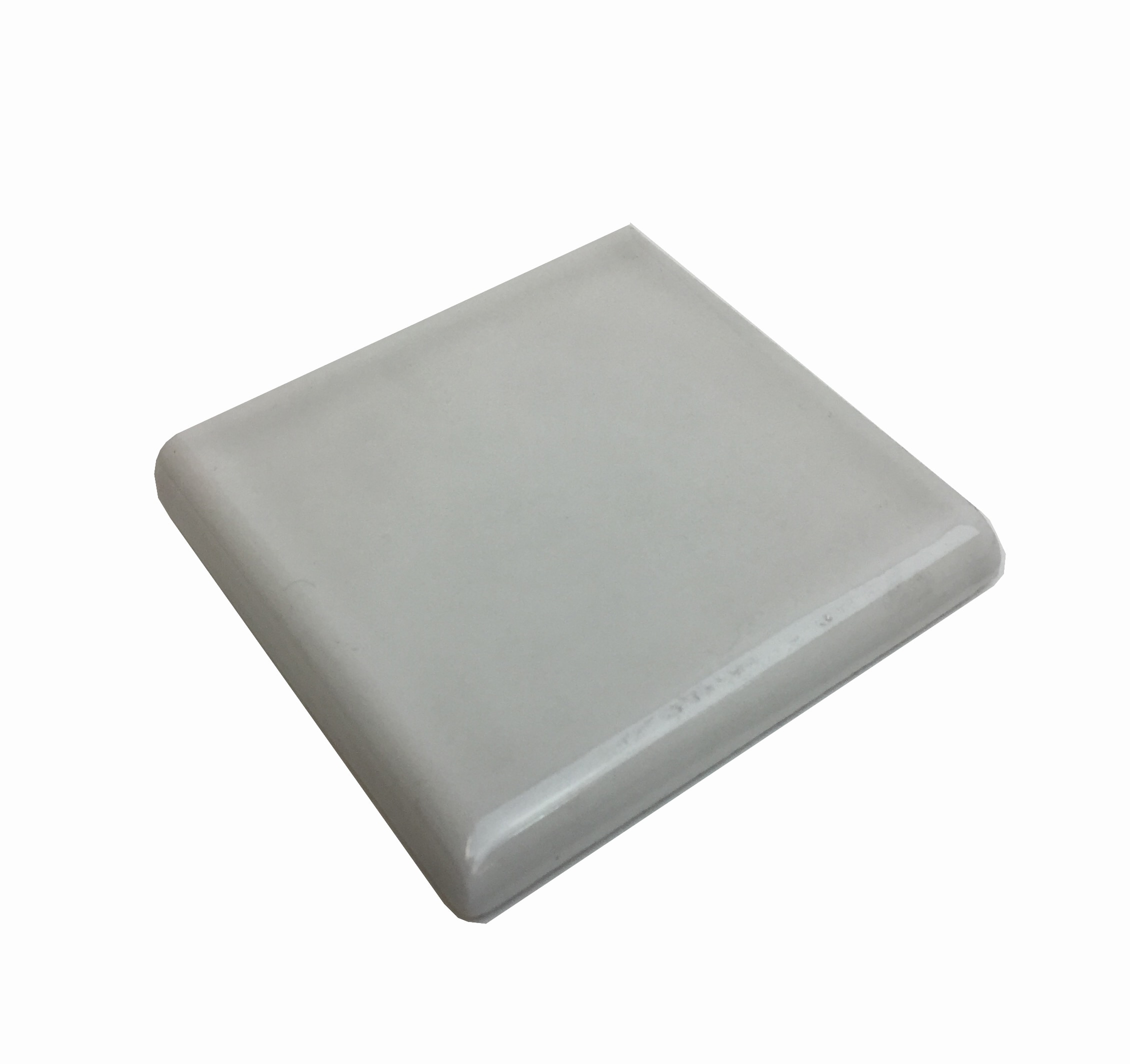 Gris Claro Bullnose Corner / 2.5x2.5 Olympus - Minerva 0