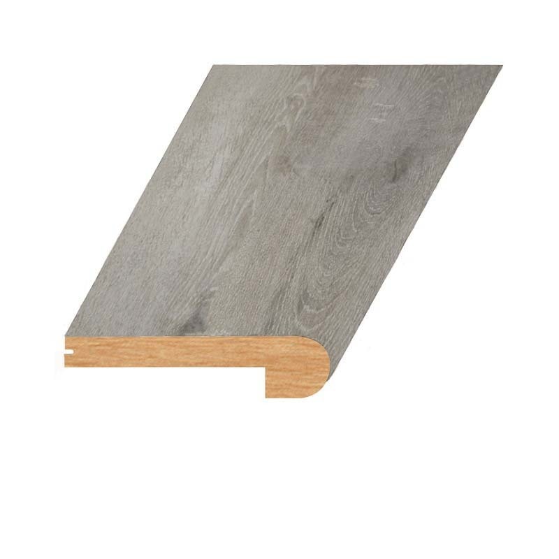 White Wash / Flush Stair Nose / 94.5" x 4.5" 1.8" Laminate Moldings - Old Town Collection - White Wash 0