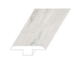 Vinyl Moldings - XL Noble Oak Collection - Snow Lotus - Snow Lotus / T-Molding / 94-1/2" x 2" x 1" Vinyl Moldings - XL Noble Oak Collection - Snow Lotus - Snow Lotus / T-Molding / 94-1/2" x 2" x 1"