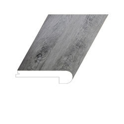 Vinyl Moldings - Richest Hickory Collection - Lake Louise - Lake Louise / Flush Stair Nose / 94.5"x 4.5"x 1.8" Vinyl Moldings - Richest Hickory Collection - Lake Louise - Lake Louise / Flush Stair Nose / 94.5"x 4.5"x 1.8"