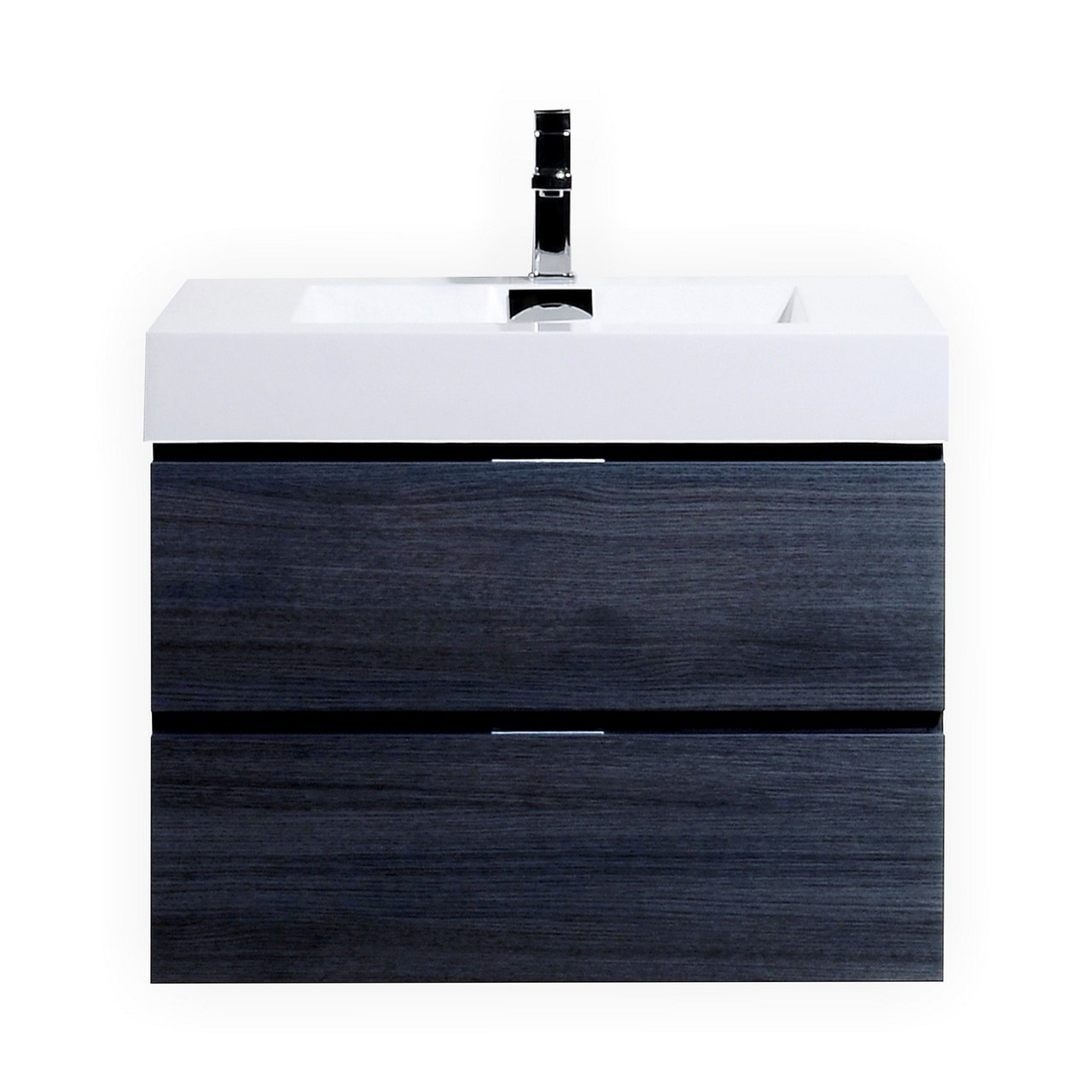Gray Oak / 18.75 x 29.5 x 23.5 / 1 / White / Gray Bliss Wall Mounted 0