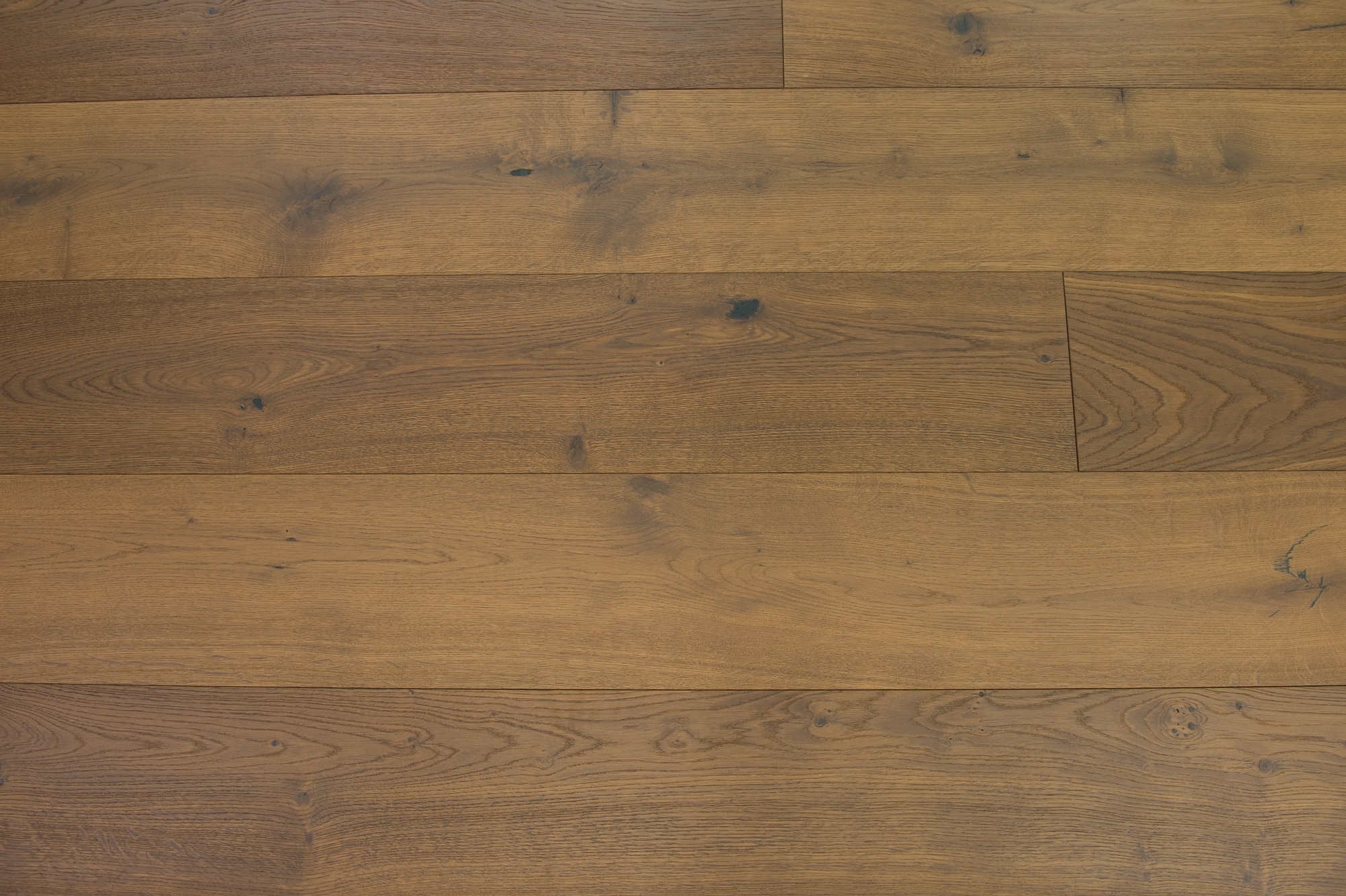 Almond / European White Oak / UV Oil Finish / ABCD / Sample Engineered Hardwood - European White Oak - Denali Collection 0