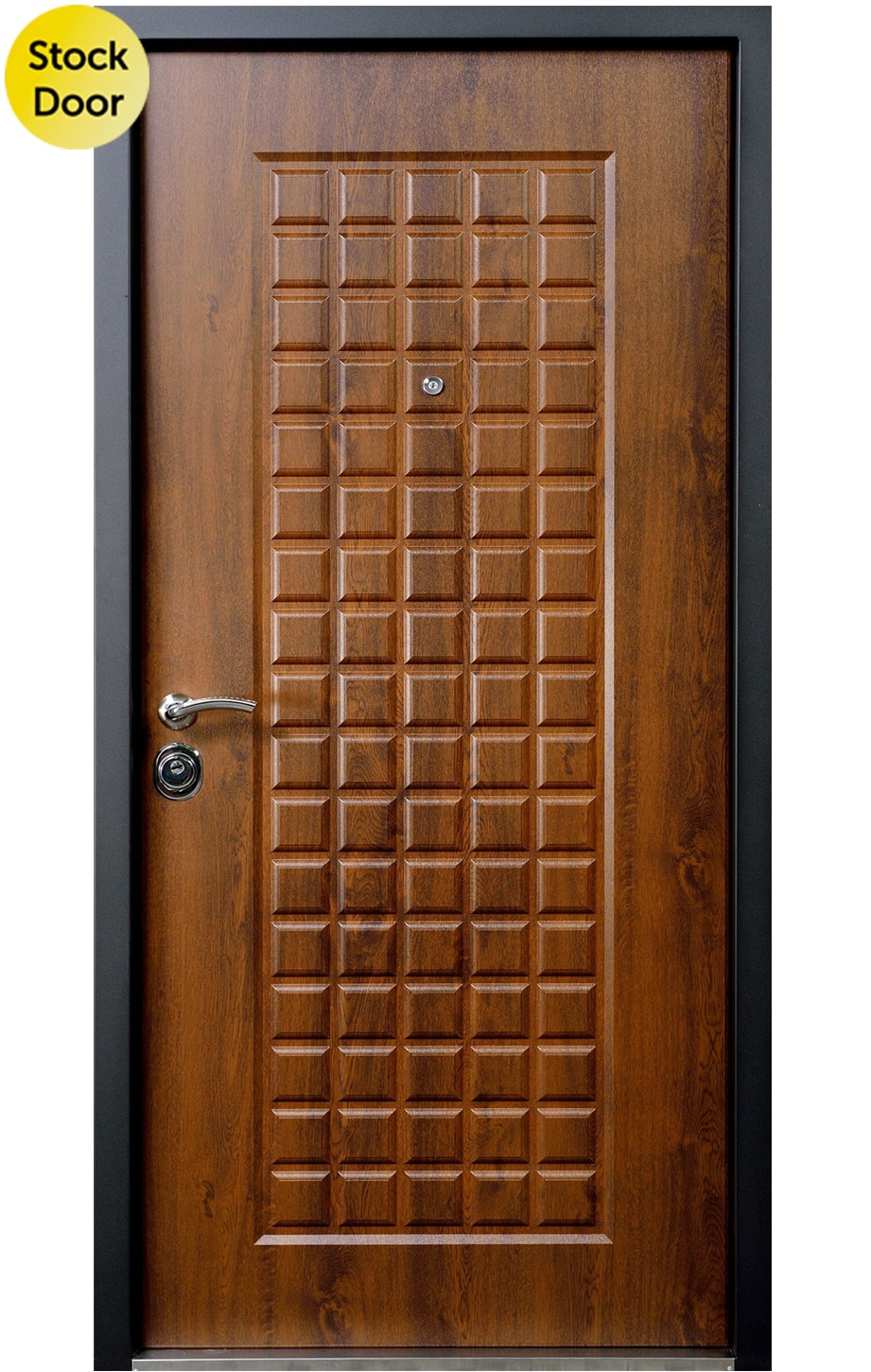 Golden Oak / 36" X 80" / Right hand Inswing Tokyo Entry Door 0
