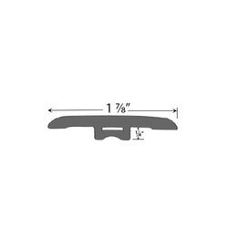 Vinyl Moldings - Metro Collection - Dry Wood - Dry Wood / T-Molding / 94"x 1-7/8"x 1/4" Vinyl Moldings - Metro Collection - Dry Wood - Dry Wood / T-Molding / 94"x 1-7/8"x 1/4"