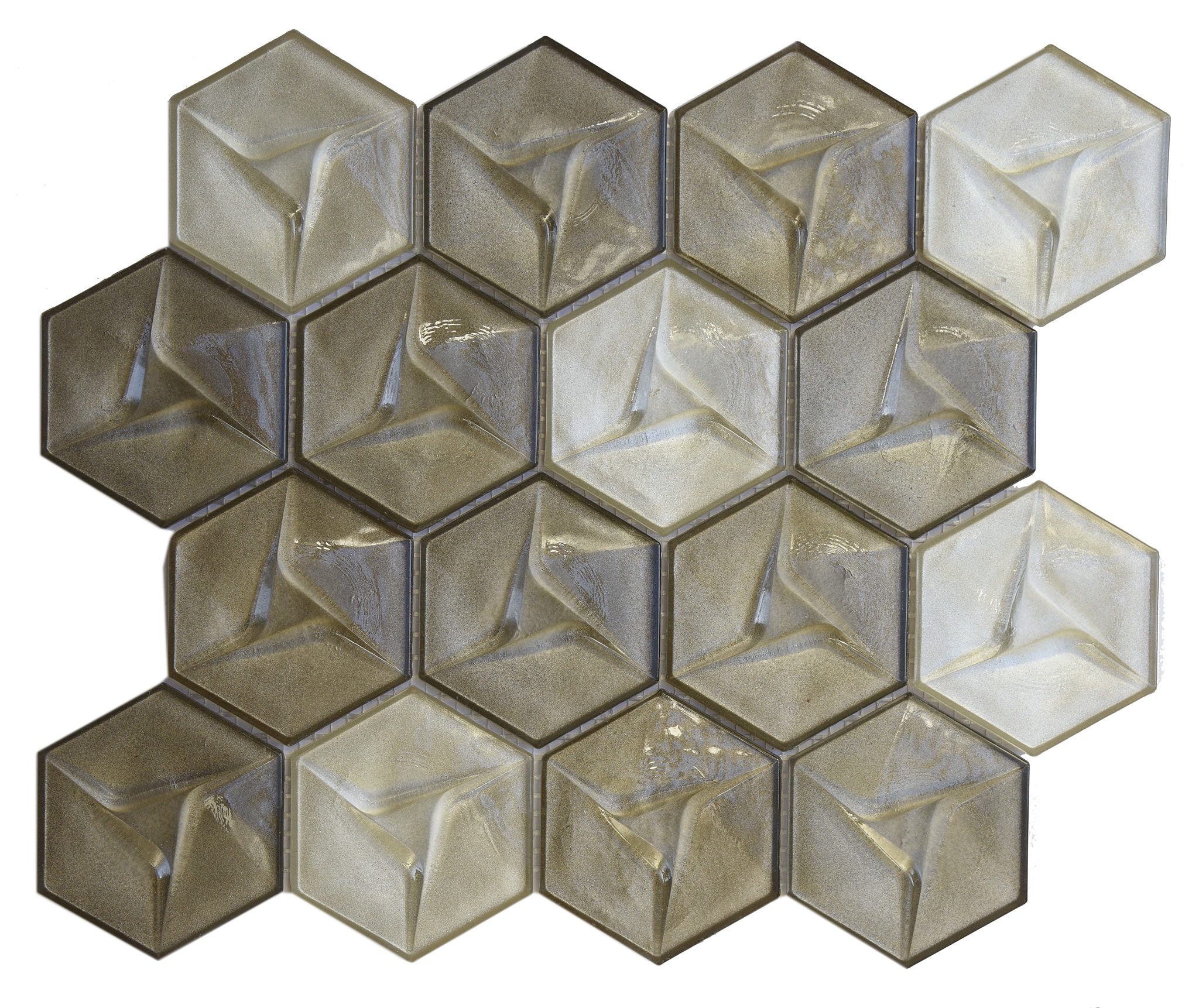 Comtemporary Neutral geometric metallica 0
