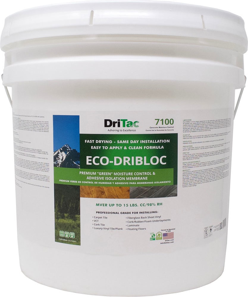 7100 Eco-DriBloc Flooring Adhesive / 4 Gallon Pail 7100 Eco-DriBloc Flooring Adhesive 0