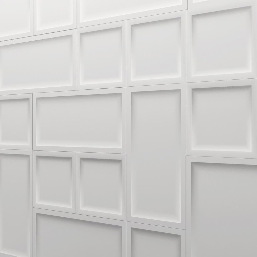 Inset / 5"x10" / Matte - White Fundamental Series - Ceramic Tile 0