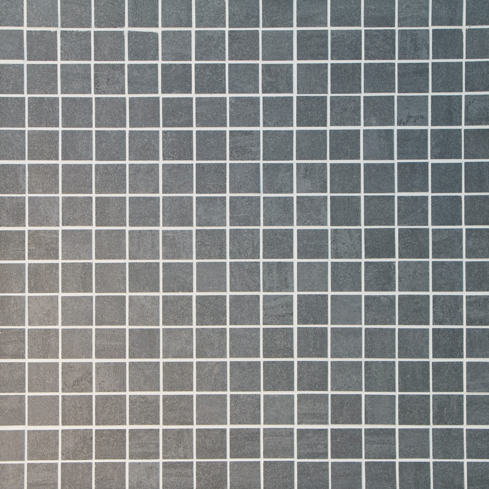Silver / 1.3"x1.3" / Semi Polished Square Pattern Porcelain Mosaics 0
