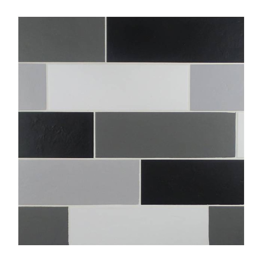 Black / 4"x12" / Matte Italian Porcelain Subway Tiles 0