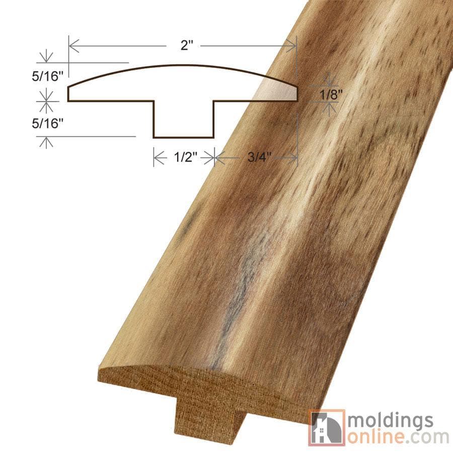 Mazama Hardwood Moldings Exotic Acacia Natural Natural T