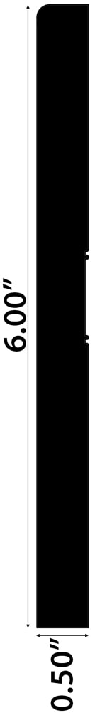 Whiskey / Wall Base / 94" x 1/2" x 6" Hardwood Flooring Moldings - Maison French Oak - Whiskey 0