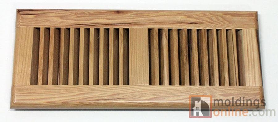 Pecan / Vent - Surface Mount / 12" x 4" x 1" / Satin Pecan Vents - Collection 0
