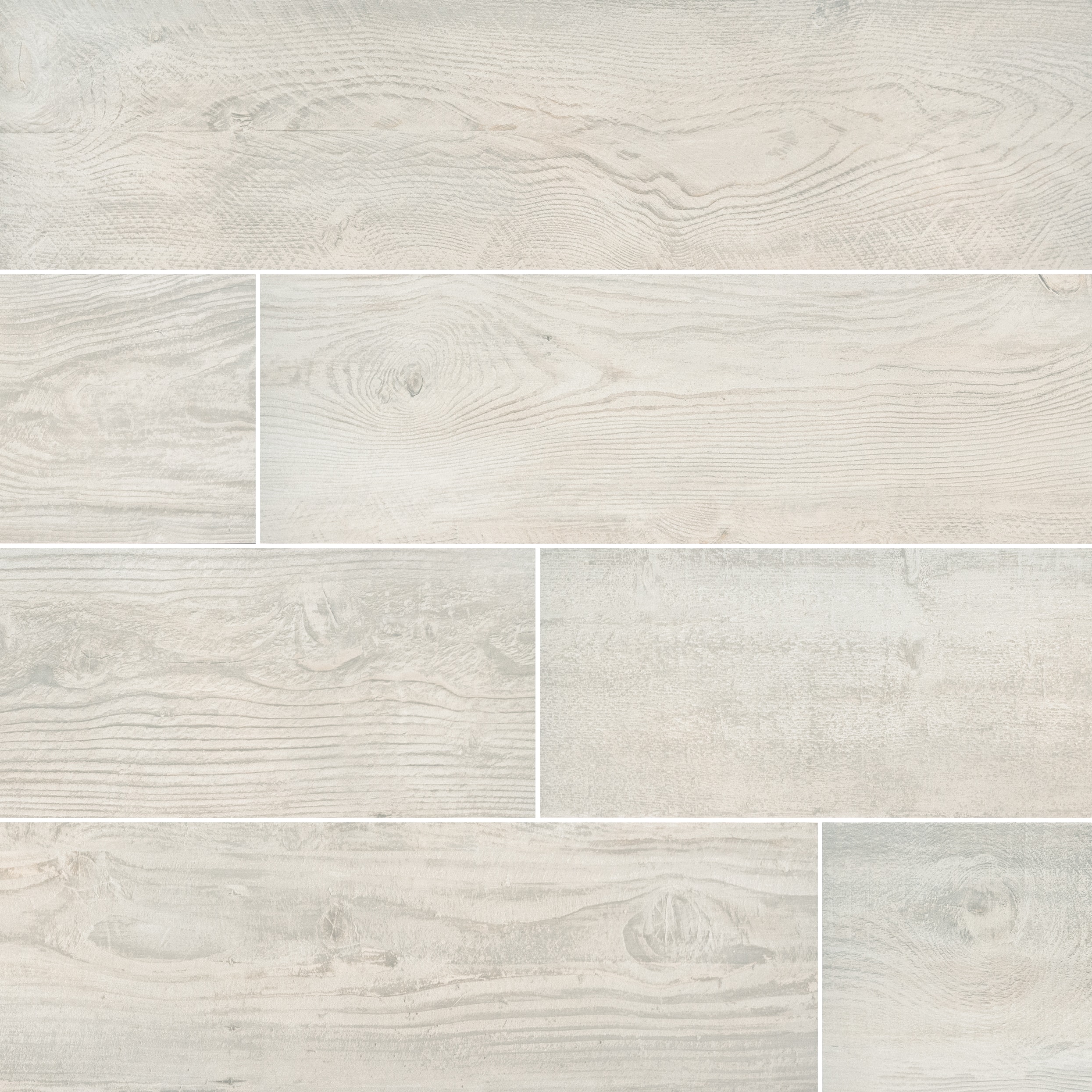 Egg Shell / 8"x47" / Matte Porcelain Tile - Volcanic Series 0