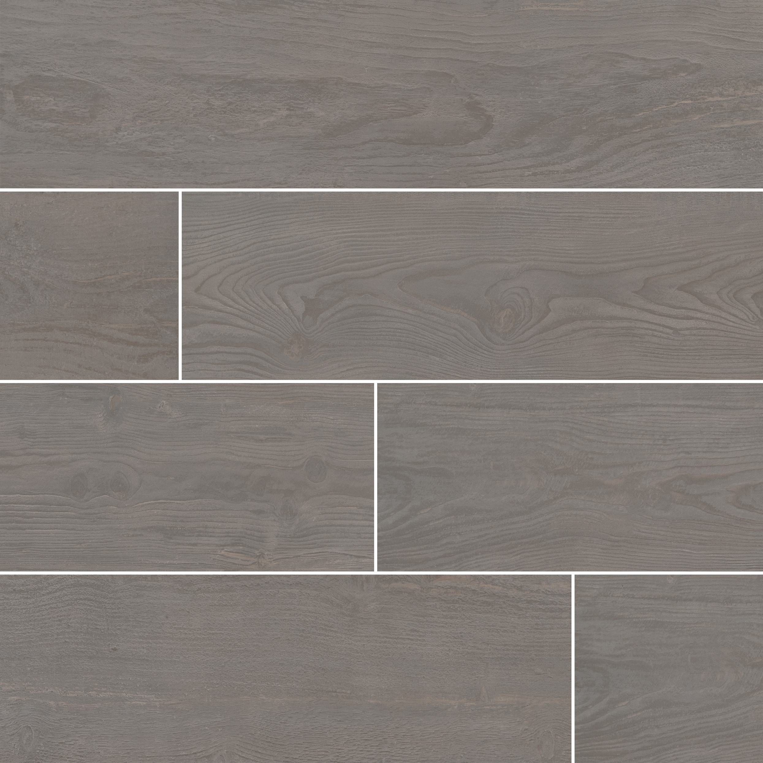 Ash / 8"x47" / Matte Porcelain Tile - Volcanic Series 0
