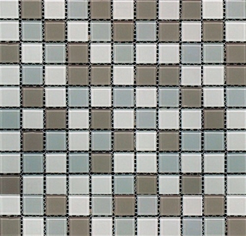 Majestic Ocean 4mm / 1"x1" / Glossy Glass Mosaic - Majestic Ocean 0