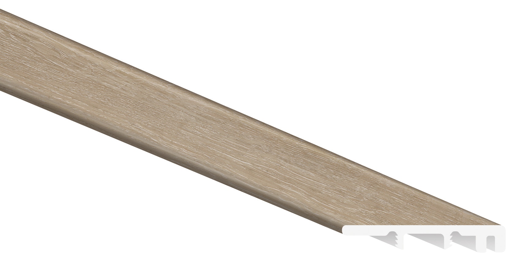 Warm Birch / End Cap / 94"x 1-3/4"x 1/4" Vinyl Planks Moldings - Cabot SPC Collections 0