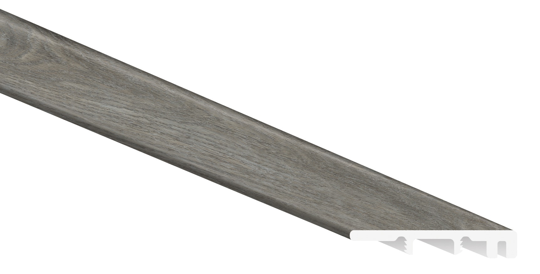Urban Ash / End Cap / 94"x 1-3/4"x 1/4" Vinyl Planks Moldings - Cabot SPC Collections 0