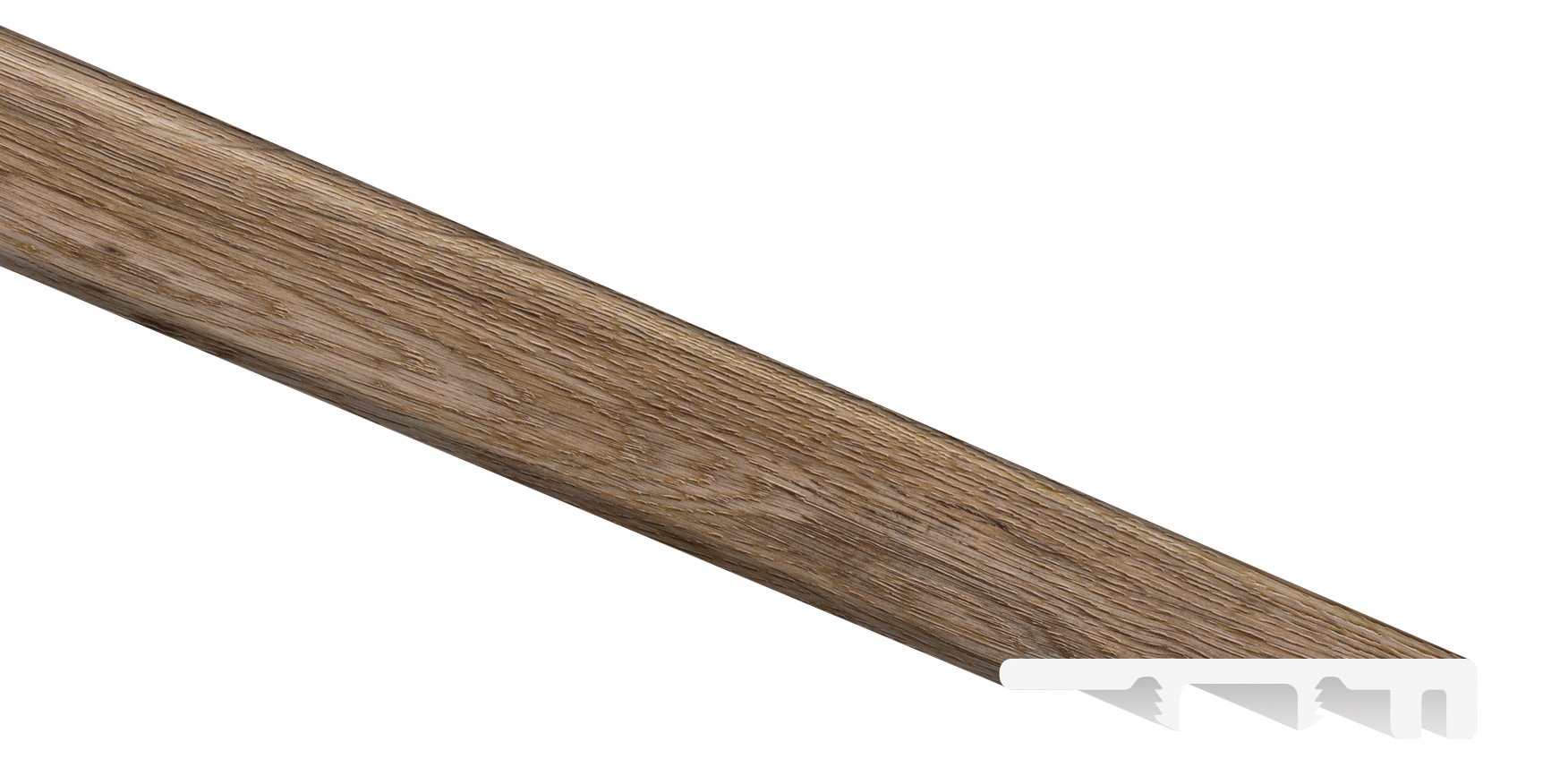 Outerbanks Grey / End Cap / 94"x 1-3/4"x 1/4" Vinyl Planks Moldings - Cabot SPC Collections 0