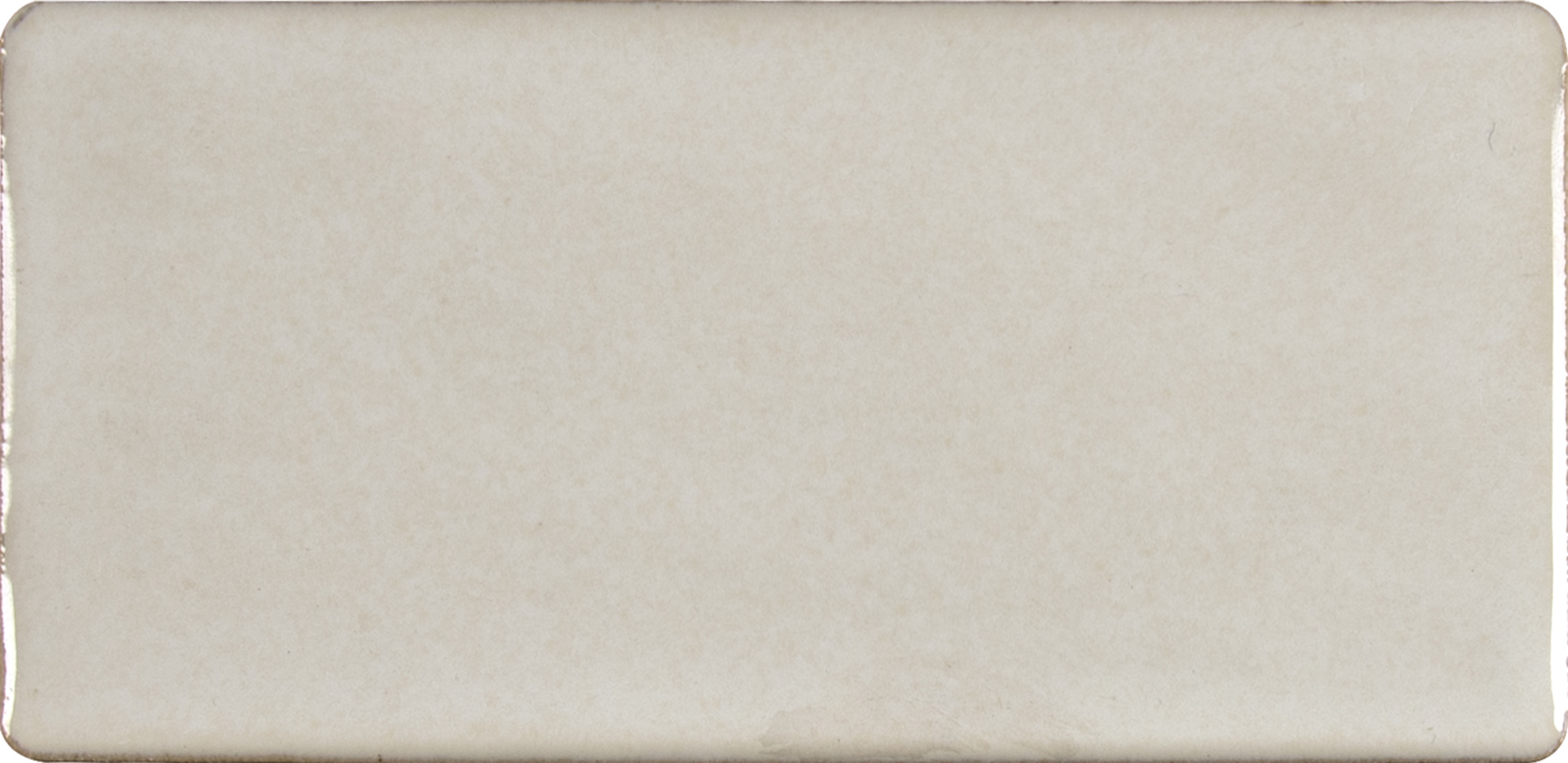 Glazed Handcrafted / 3"x6" / Glossy Ceramic Tile - Antique White 0