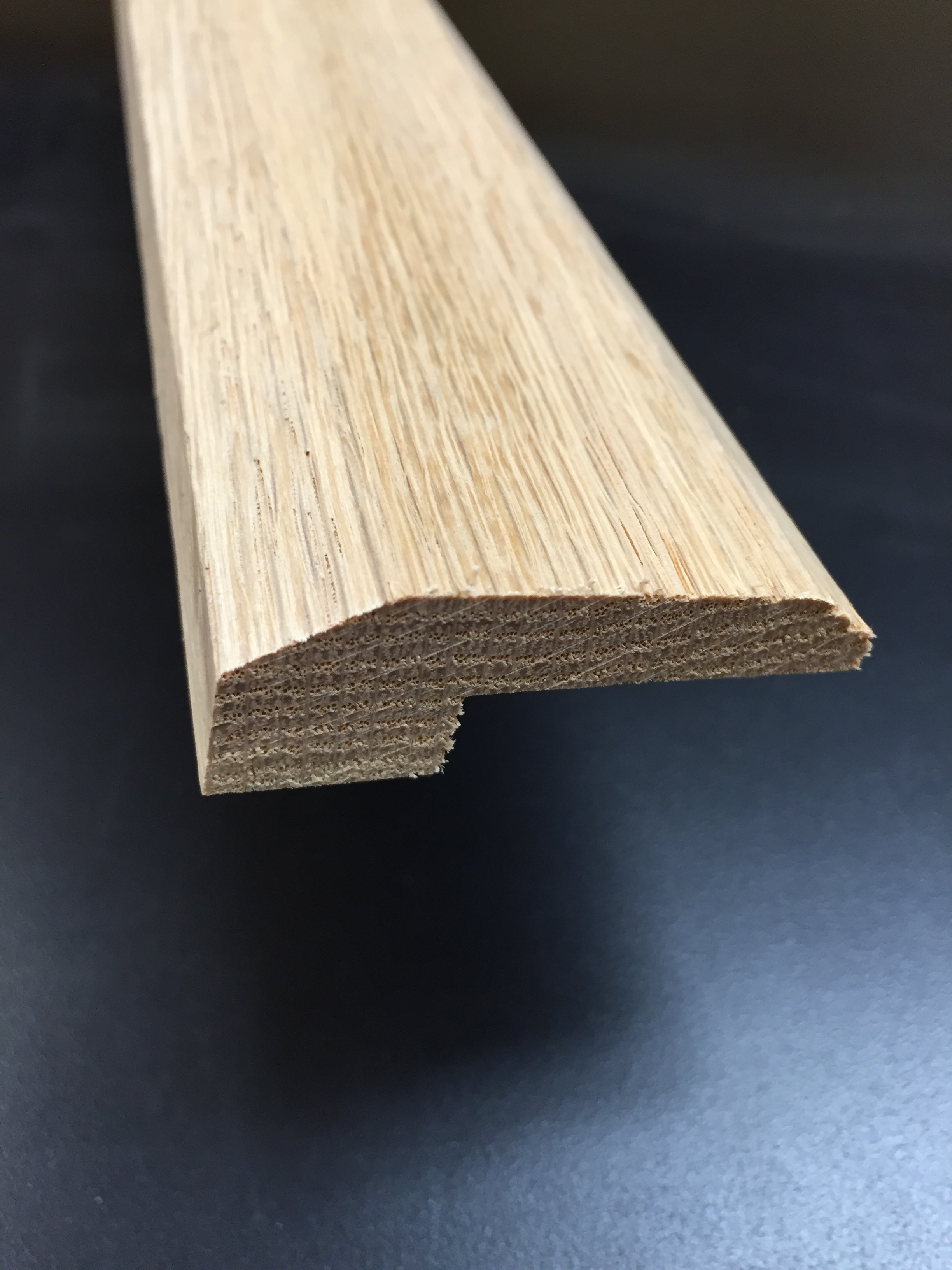 Threshold / Walnut / 3/4" X 2" / Threshold2 Floor Molding - Unfinished Hardwood Floor Moldings 0