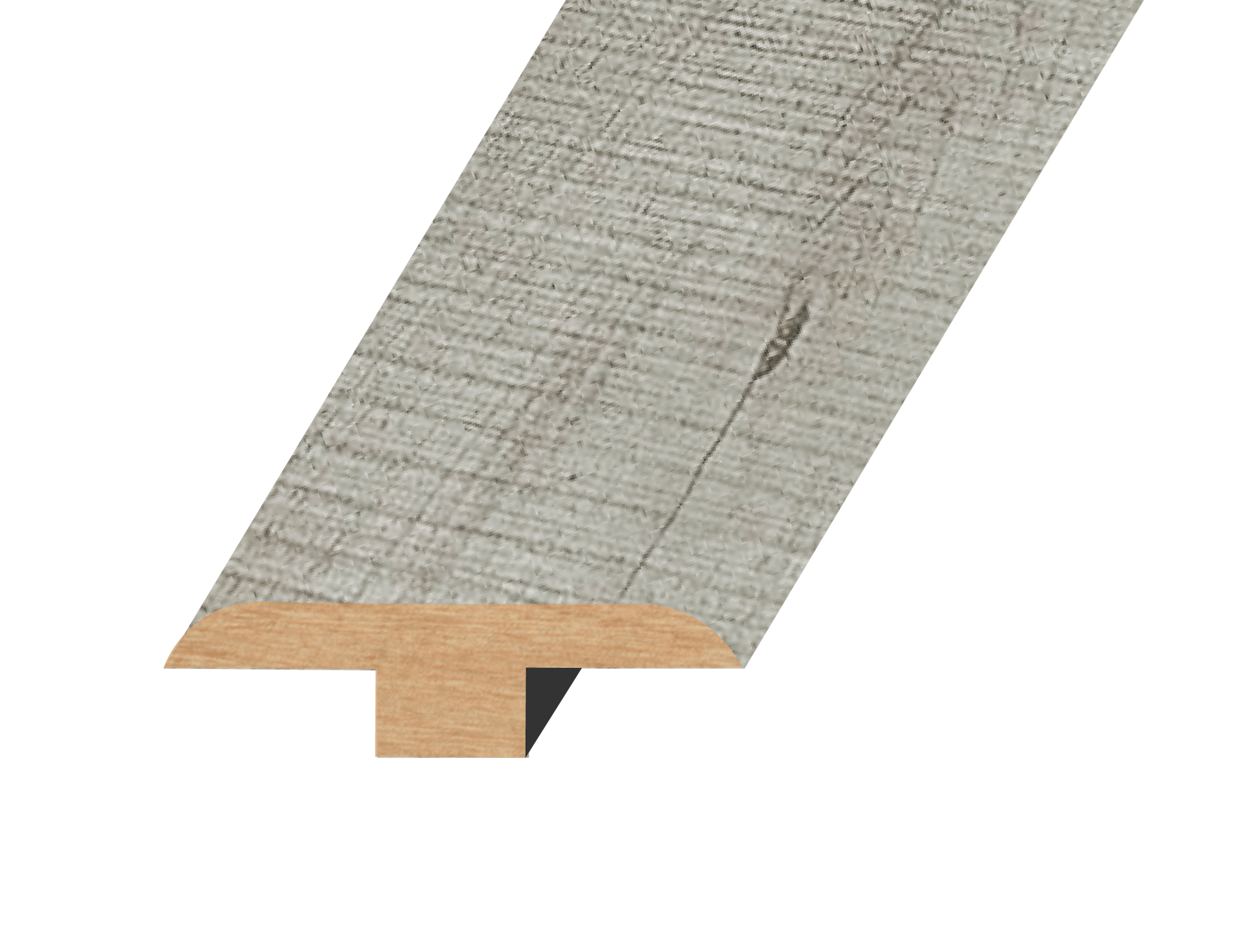 Antique Pearl / T-Molding / 94.5"x 1.8"x 0.5" Laminate Moldings - Summa Collection - Antique Pearl 0