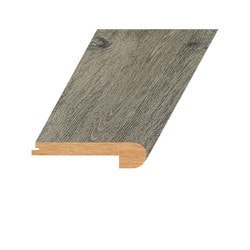 Vinyl Moldings - Romulus Collection - Burnished Fossil - Burnished Fossil / Flush Stair Nose / 94.5"x 4.4"x 1" Vinyl Moldings - Romulus Collection - Burnished Fossil - Burnished Fossil / Flush Stair Nose / 94.5"x 4.4"x 1"