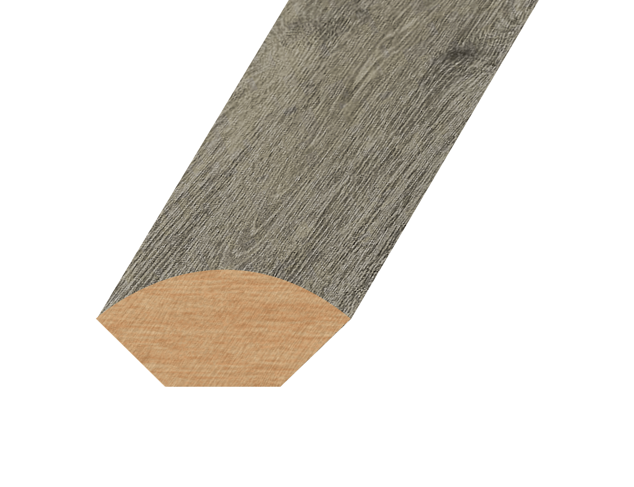 Burnished Fossil / Quarter Round / 94.5" x 1.1" x 0.6" Vinyl Moldings - Romulus Collection - Burnished Fossil 0
