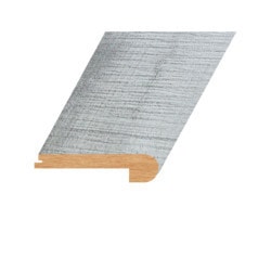 Laminate Moldings - Summa Collection - Intrepid Nickel - Intrepid Nickel / Flush Stair Nose / 94.5"x 4.5"x 1" Laminate Moldings - Summa Collection - Intrepid Nickel - Intrepid Nickel / Flush Stair Nose / 94.5"x 4.5"x 1"