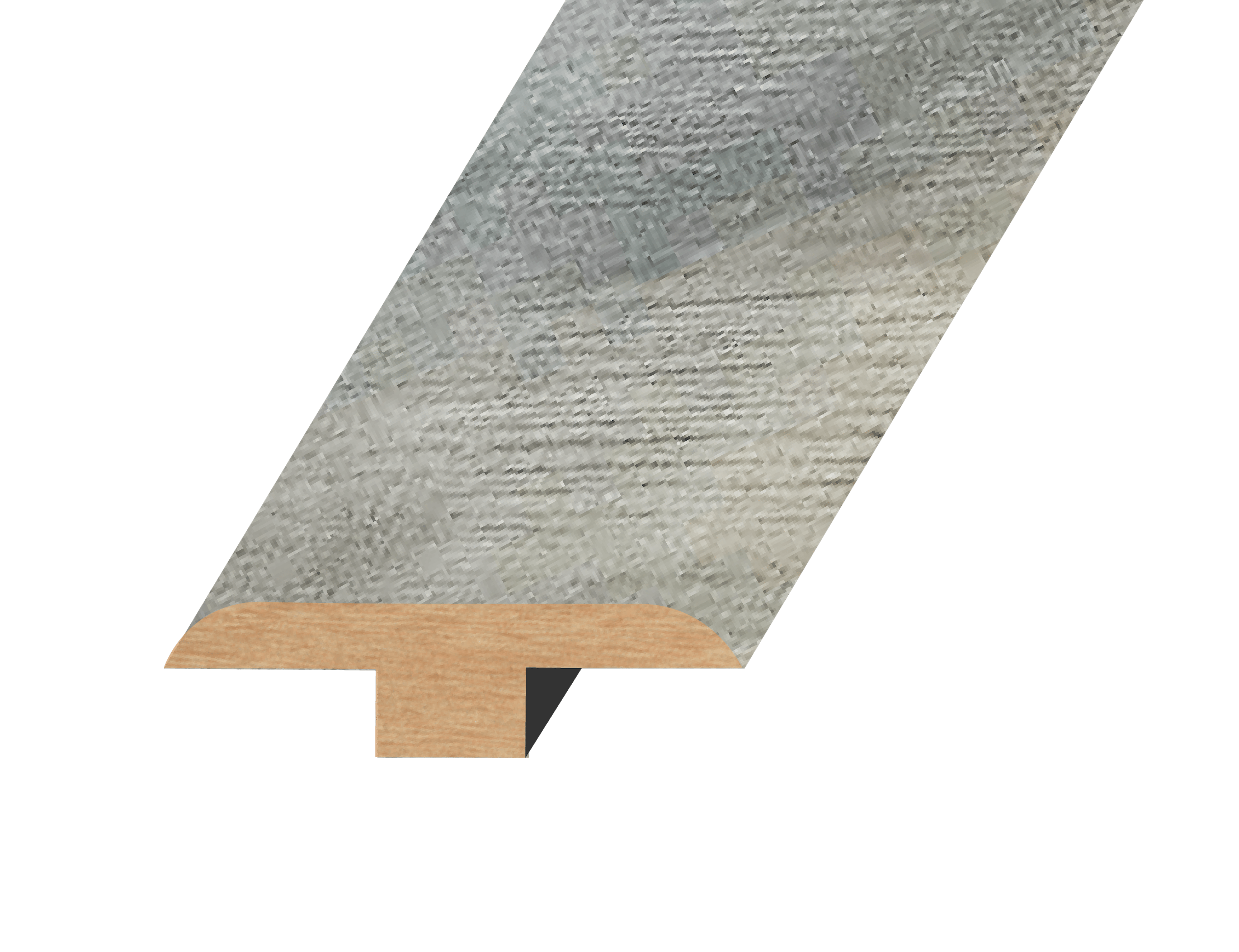Natural Chestnut / T-Molding / 94.5"x 1.8"x 0.5" Laminate Moldings - Summa Collection - Natural Chestnut 0