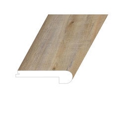Vinyl Moldings - Victorum Collection - Noble Fawn - Noble Fawn / Flush Stair Nose / 94.5" x 4.5" x 1" Vinyl Moldings - Victorum Collection - Noble Fawn - Noble Fawn / Flush Stair Nose / 94.5" x 4.5" x 1"