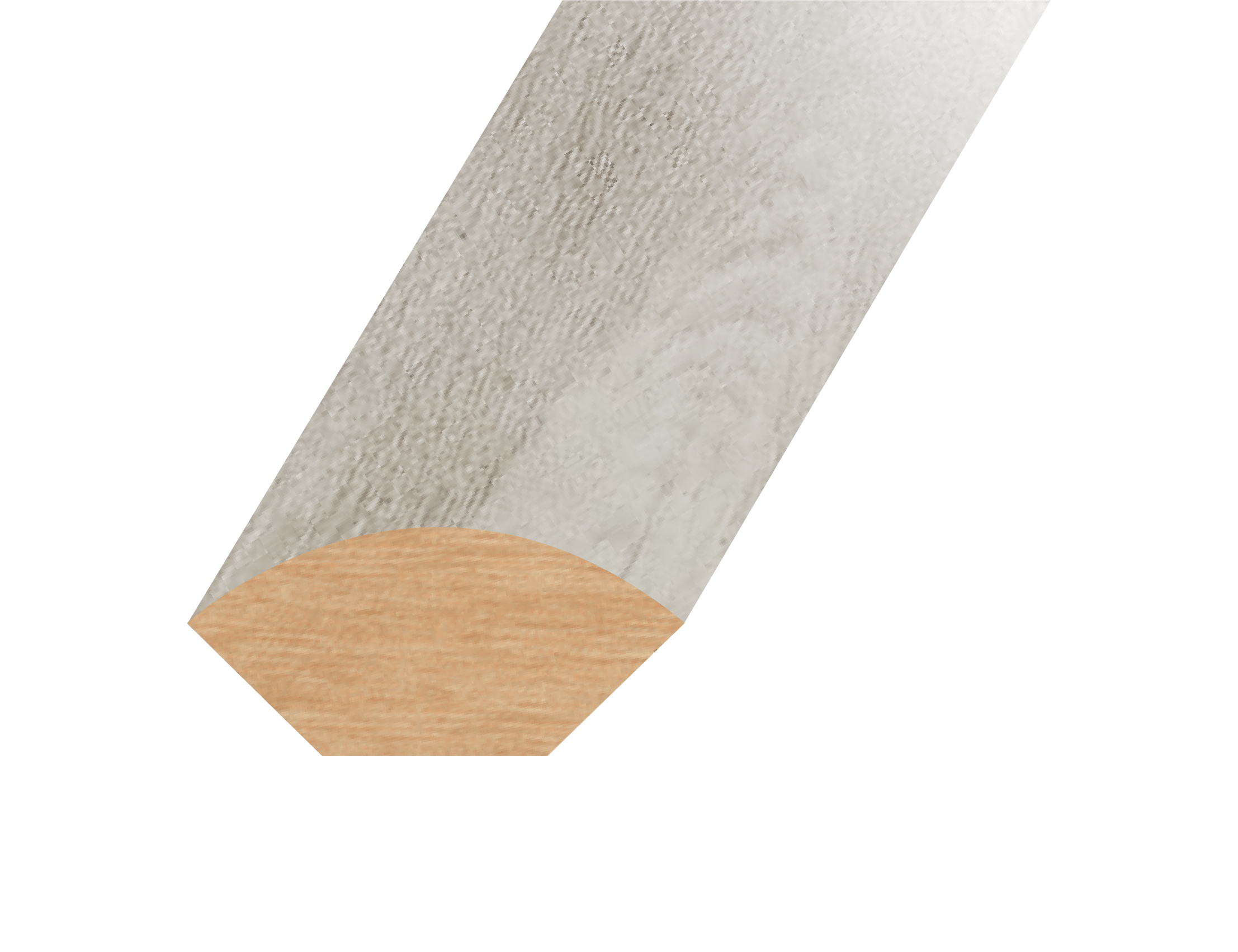 Rich Tuscan / Quarter Round / 94.5" x 1.1" x 0.6" Laminate Moldings - 12mm Novus Collection 0