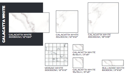 Calacatta / 18"x18" / Matte La Platera 0