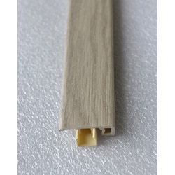 Vinyl Moldings - Ultimate Collection - Lava Grey Oak - Lava Grey Oak / Reducer / 94-31/64" x 1-3/4" x 1-47/64" Vinyl Moldings - Ultimate Collection - Lava Grey Oak - Lava Grey Oak / Reducer / 94-31/64" x 1-3/4" x 1-47/64"