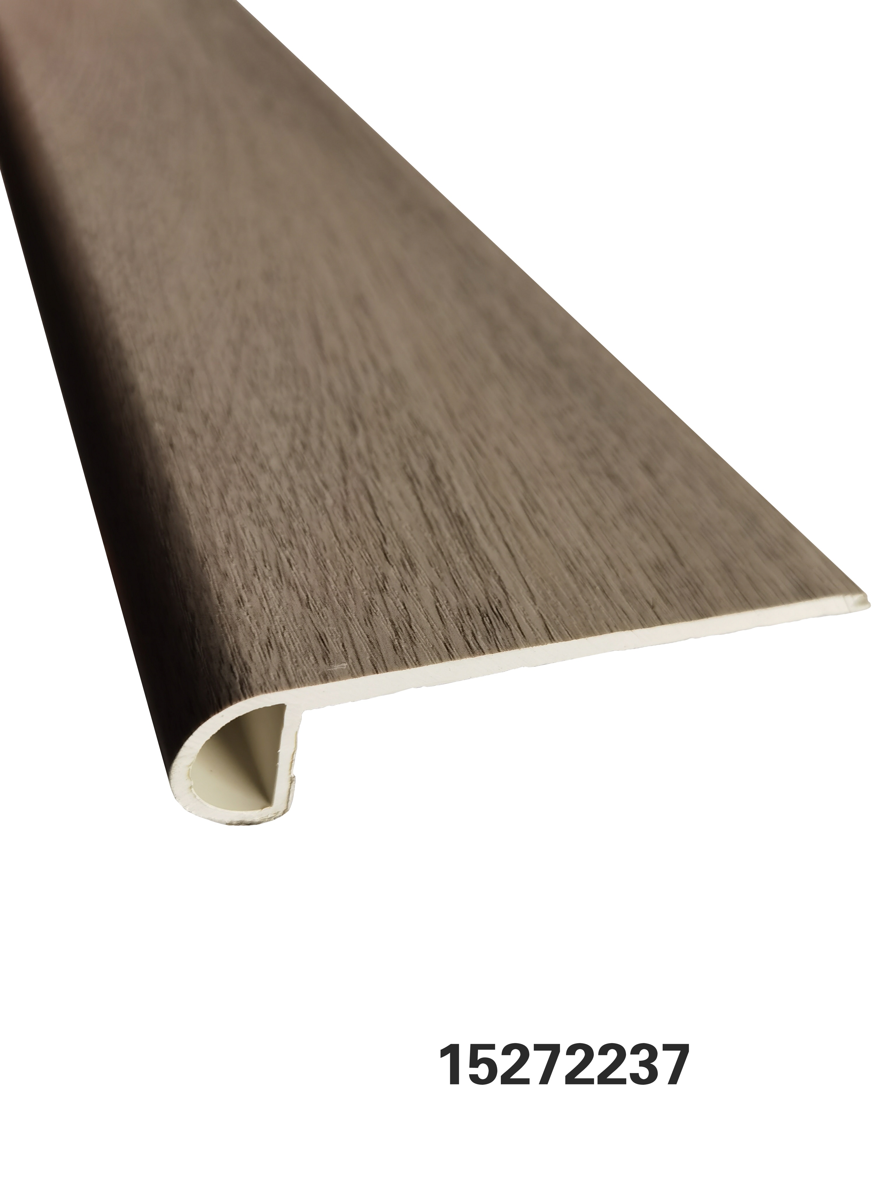 Portico French Oak / Flush Stair Nose / 88.58"x 4.61"x 0.177" Vinyl Moldings - Resurgence Collection - Portico French Oak 0