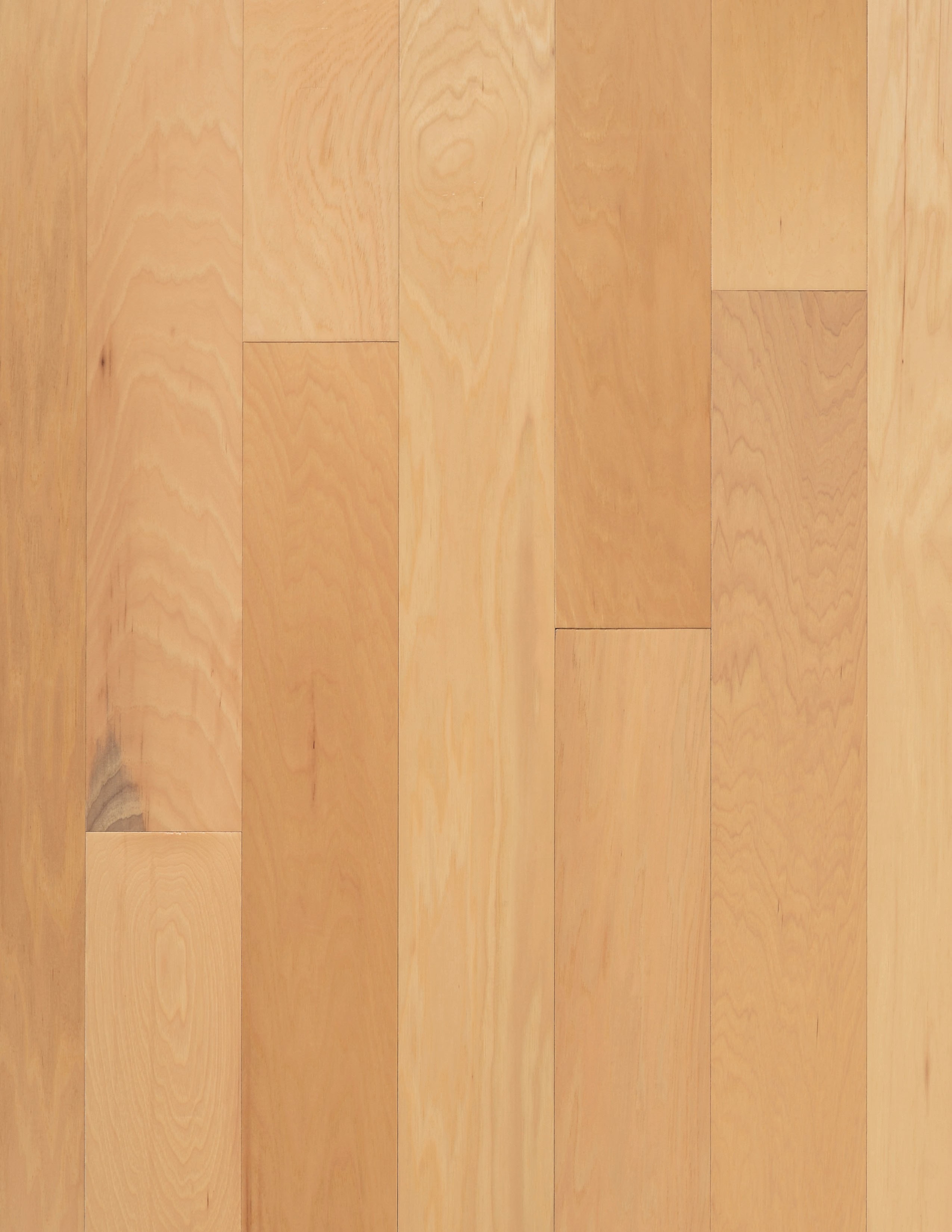 Natural / Hickory / 9 Coats UV Aluminum Oxide / ABCDE / 3/8" x 5" x R.L. Big Ass Wood Floors - Riverside Collection 0