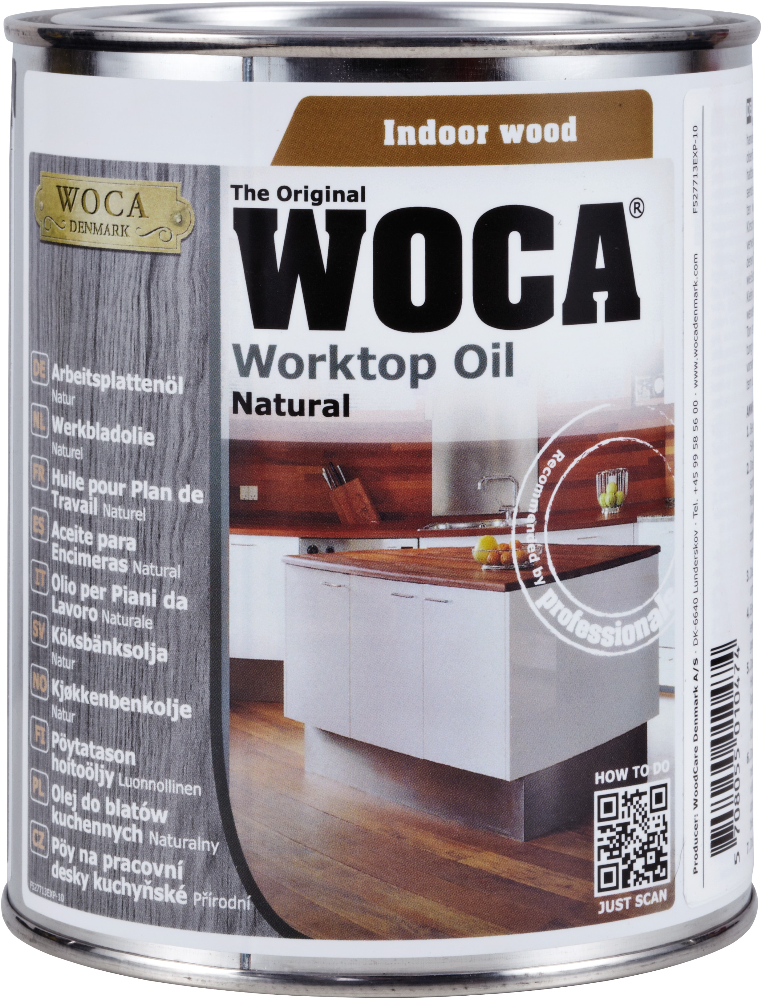 Worktop Oil, FDA Certified, .75 Ltr / Natural Butcher Block Accessories 0
