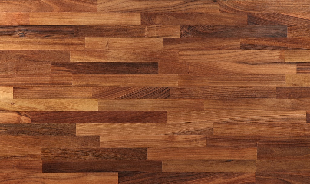 European Walnut AB Pre-Oiled / 17/16" x 25"x144" Butcher Block Countertops - Appalachian Collection 0