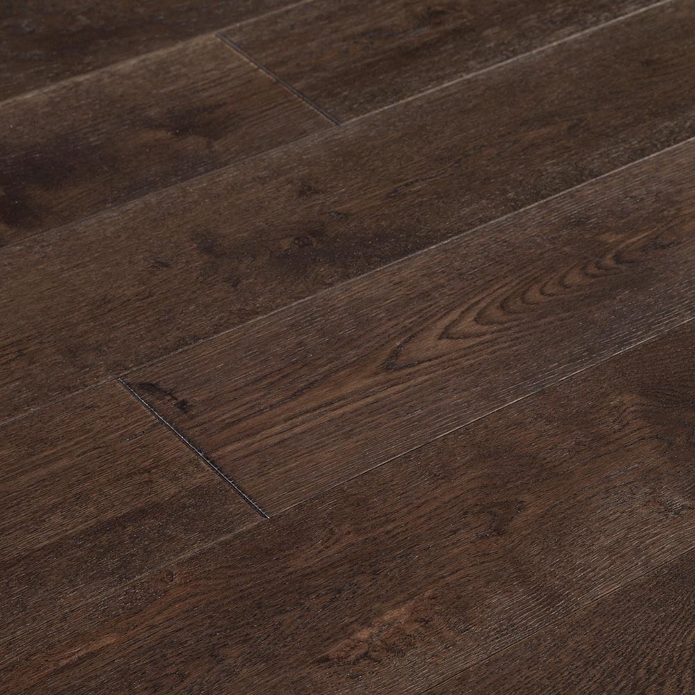 Black Chocolate / Oak / 7 1/2" Engineered Hardwood - Baltic Oak Collection 0